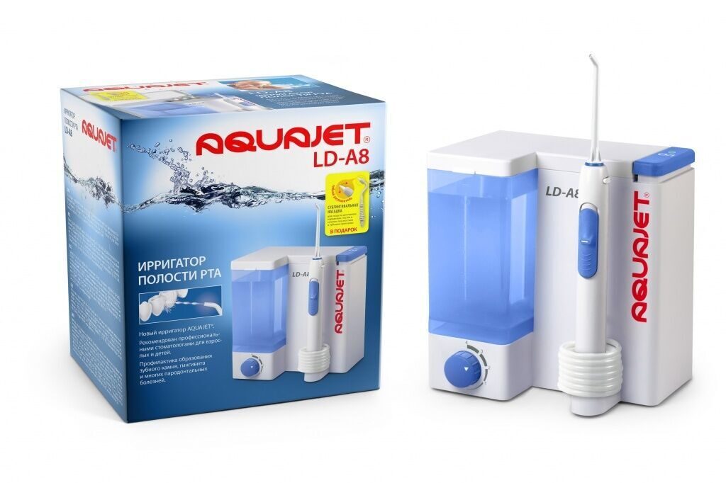 Ирригатор для полости рта какой. Ирригатор AQUAJET LD-a8 White. Ирригатор AQUAJET LD-a8 детский. Ирригатор AQUAJET LD-a8 Yellow. Ирригатор полости рта AQUAJET LD a8 насадки.